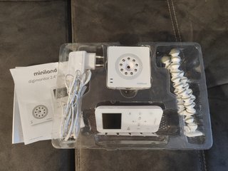 Cámara vigilabebés para vídeo y audio