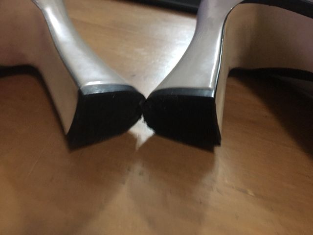 Zapatos de salon grises