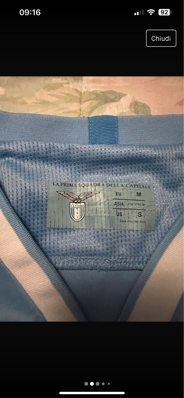 maglia ss lazio macron 2013