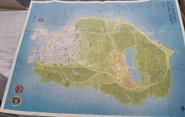 Cartina Mappa GTA V