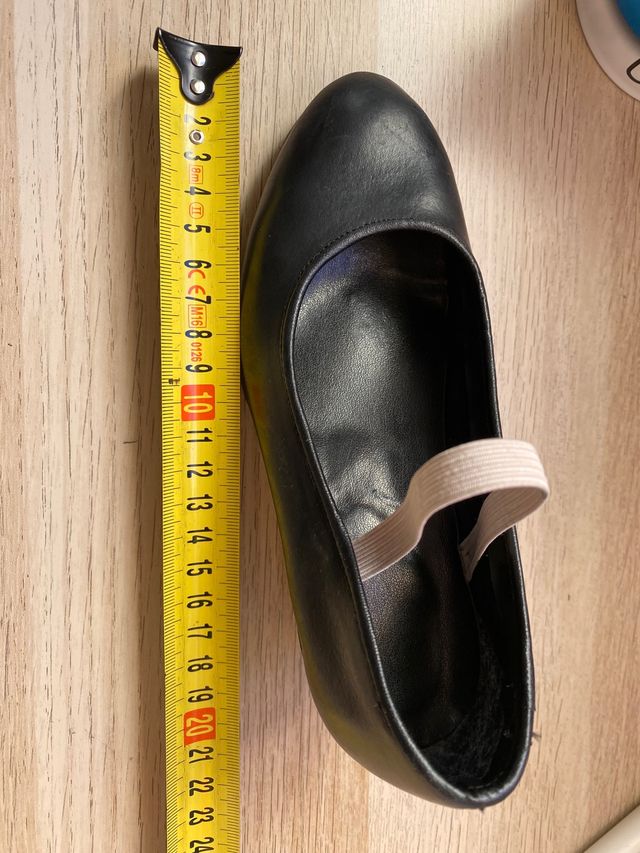 Zapato flamenca baile niña negro 31