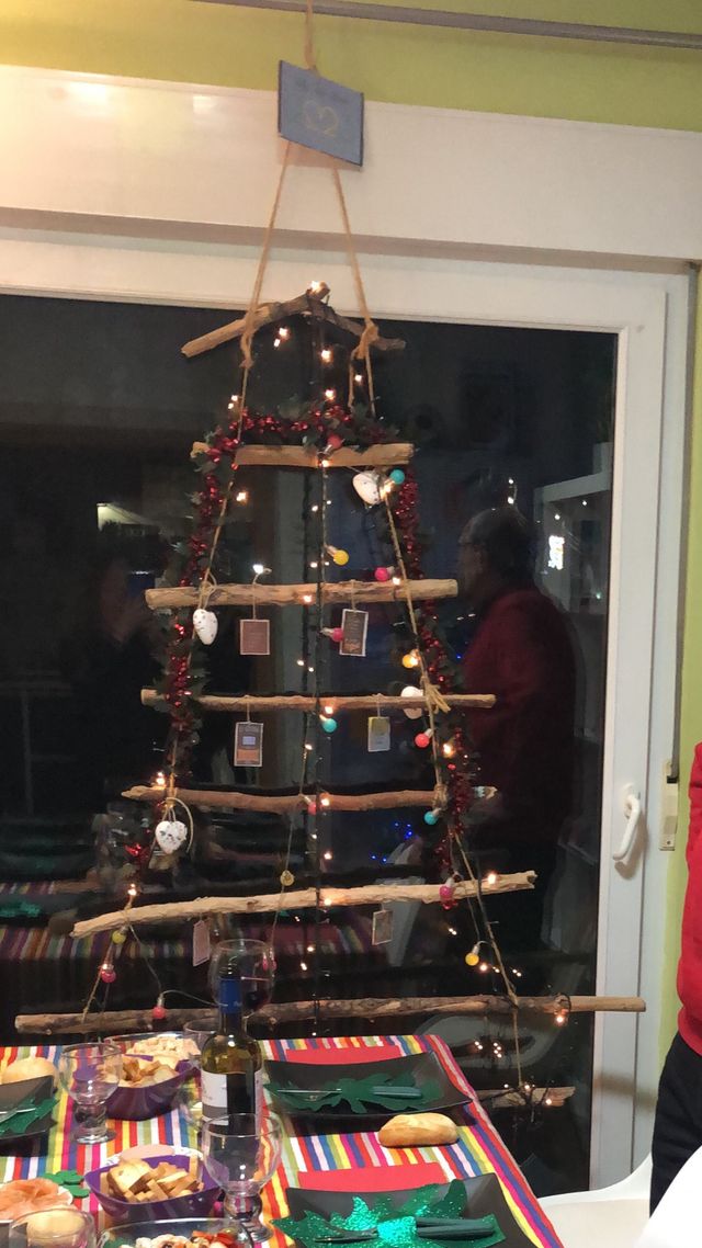 arbol de navidad de pared