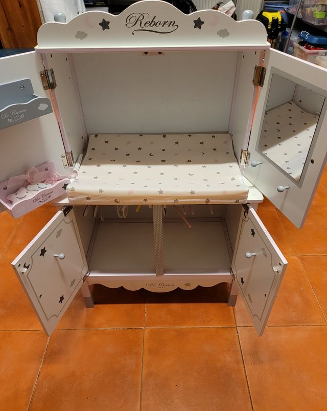 Armario cambiador más literas