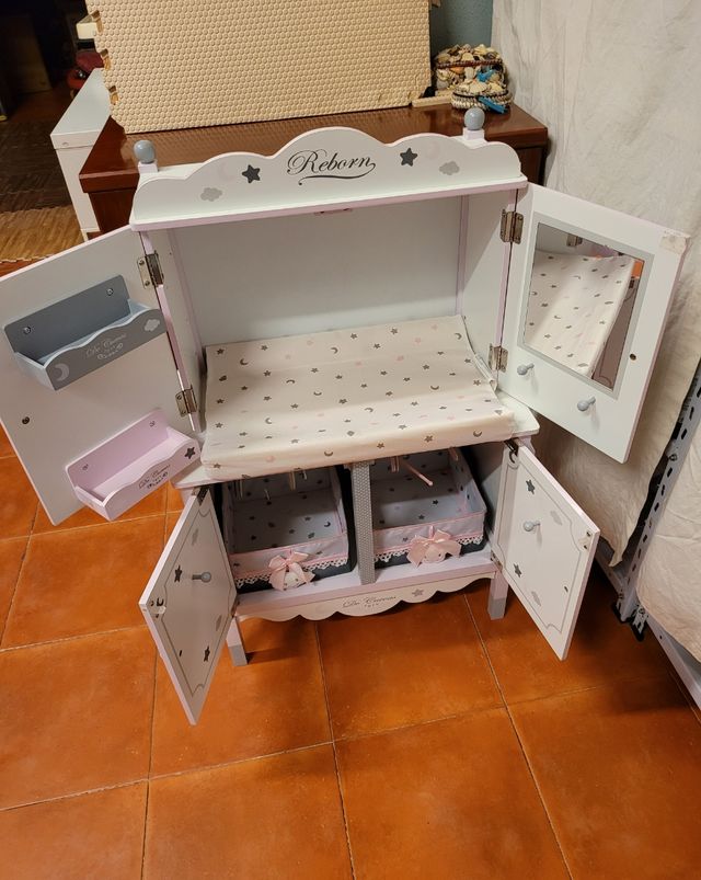 Armario cambiador más literas