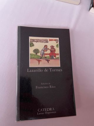 Libro El Lazarillo de Tormes