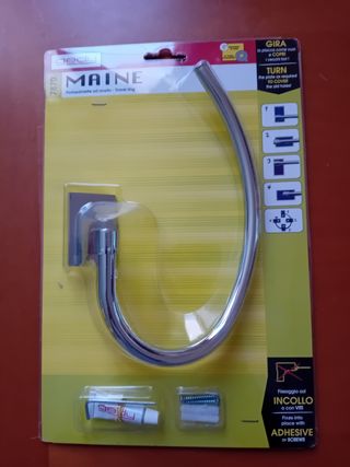 Portasciugamani e portarotolo da incollo