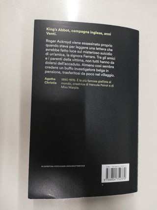 Libro Agatha Christie