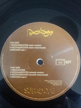 LP SUPADOPE colección Breakbeat