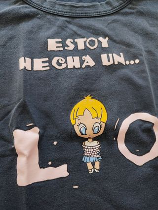 Camiseta manga corta negra