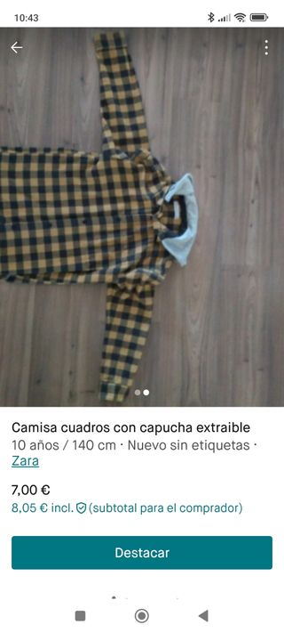 Camisa niño 