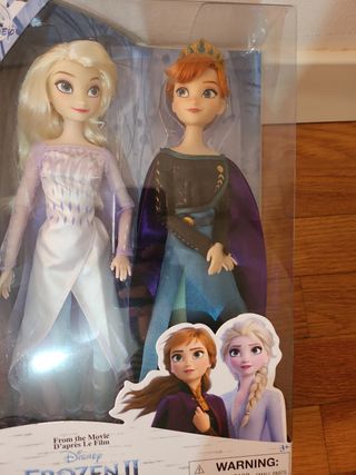 Muñecas elsa anna coronacion disney