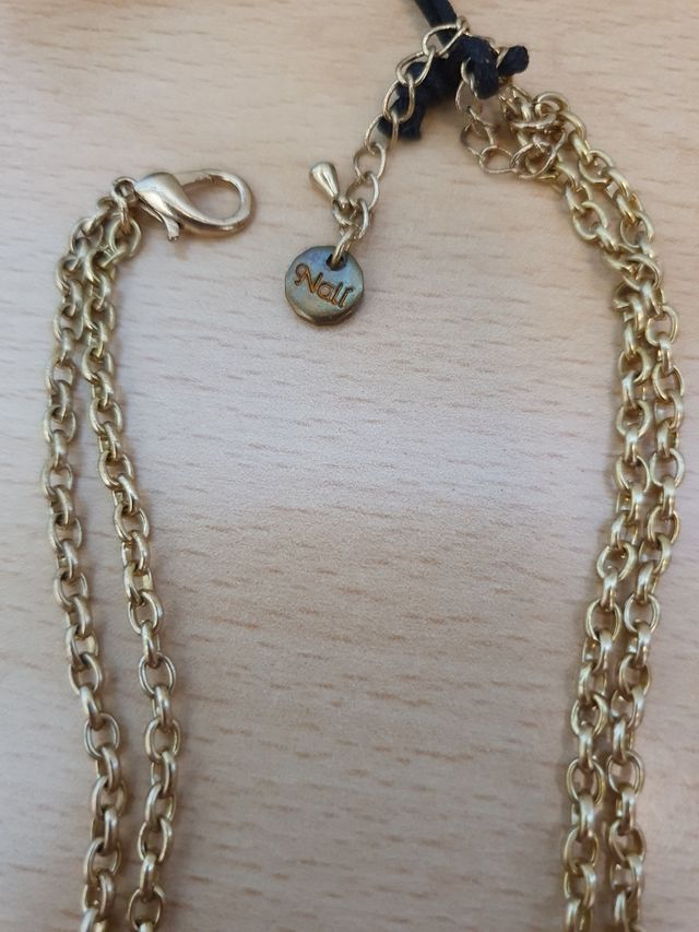Collana rosa e oro Nalì