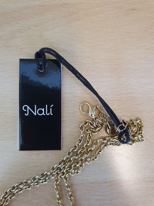 Collana rosa e oro Nalì