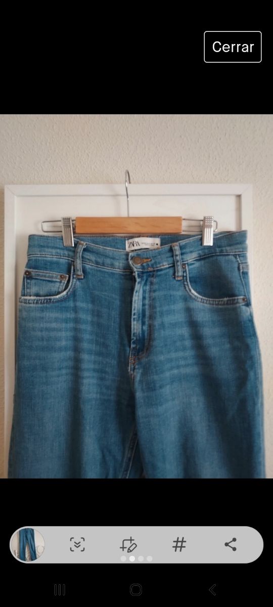 Vaqueros Zara M 38
