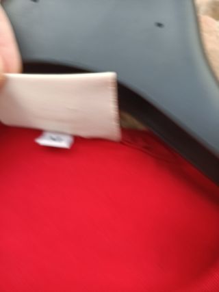 Maglia "Sweet Years" in cotone elasticizzato rossa