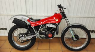 moto clasica de trial