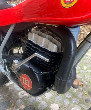 moto clasica de trial