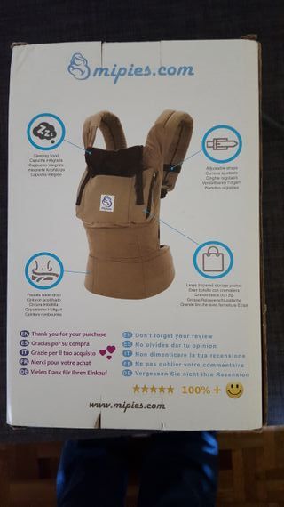 Mochila portabebés de 0 a 20 kg