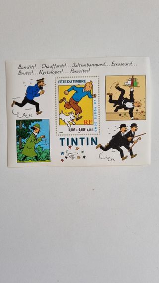 Sello de Tintin