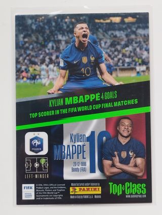 Cromo Mbappe Top Class Unbeatable Gold paralela