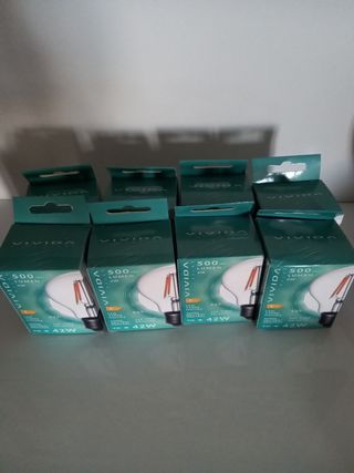 Set di 9 lampadine led E27 Vivida