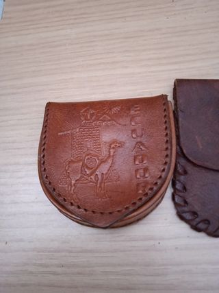 Carteras de cuero 