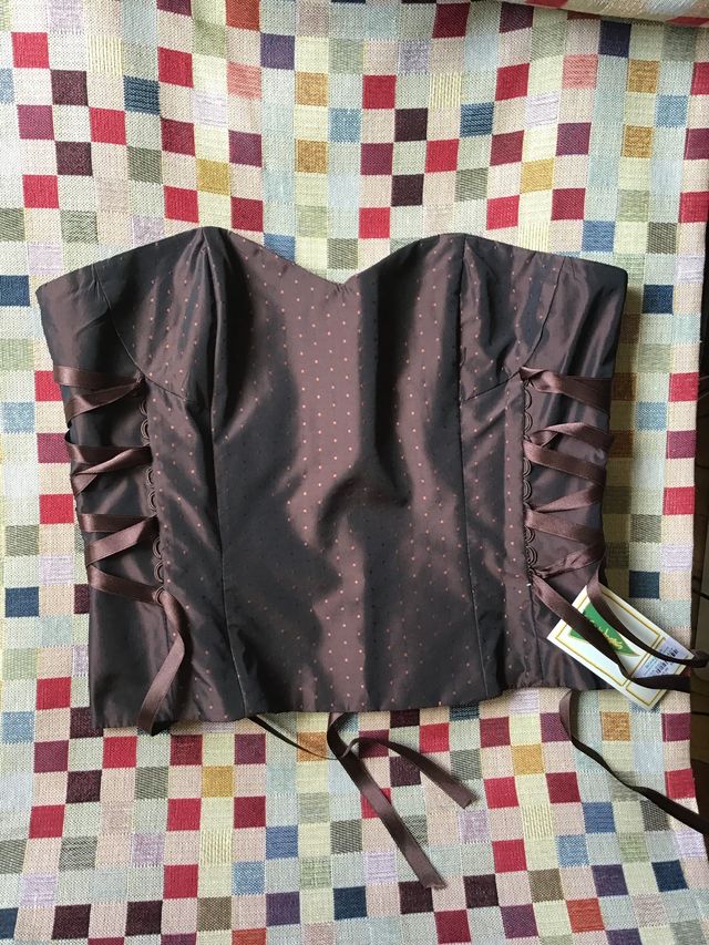 Bustier Top Corsé NUEVO T-40