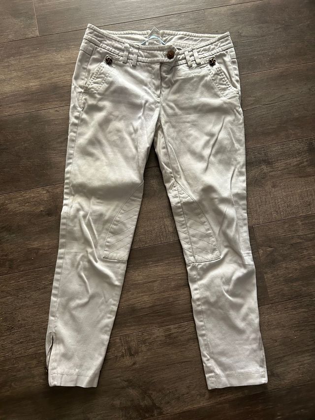 pantalon pana con cremallera tobilleros