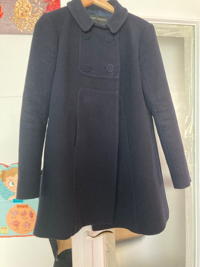 Bellissimo cappotto blu scuro Tara Jarmon 42