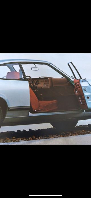 Catalogo Ford Capri año 1978.