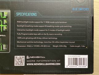 Teclado Mecánico Newskill