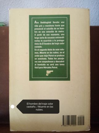 3 libros X 5 €. 2 € unidad.