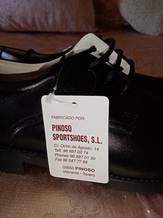 Zapatos de piel n°41 NUEVO