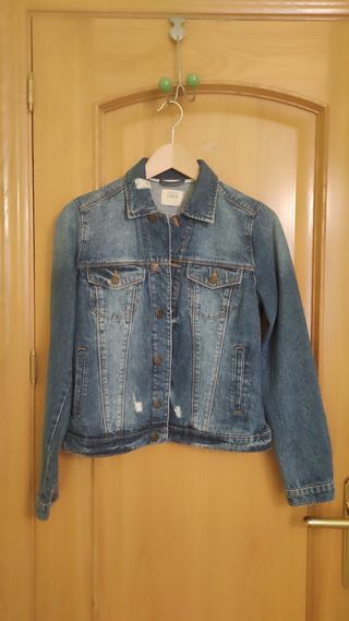 Chaqueta vaquera suite blanco 