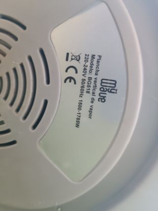 Centro planchado vertical