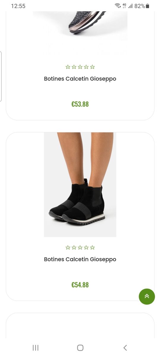 Botines Giossepo negros
