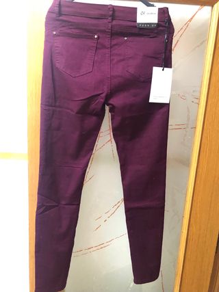 pantalon granate Push up talla L/M
