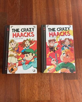 Pack dos libros "The crazy haacks"