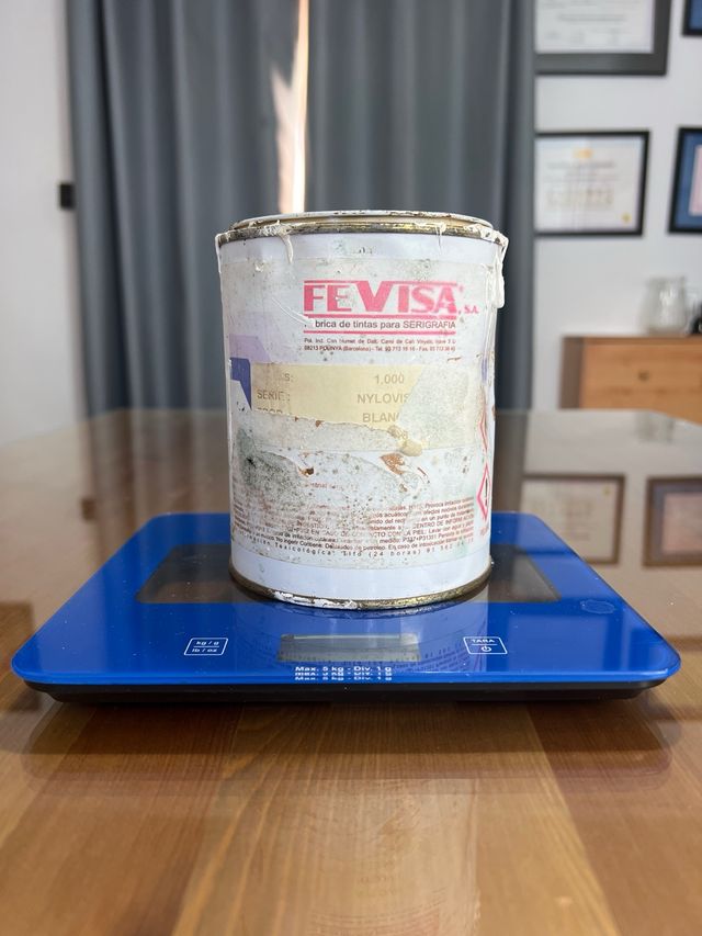 Tinta especial para Nylon, Nilovisa Blanco