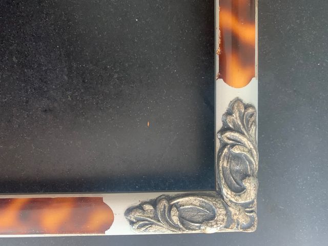 Marco Fotos. Antiguo con cristal.