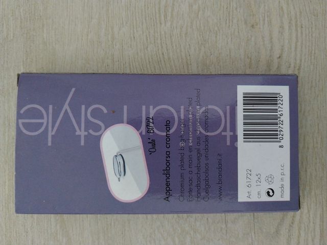 Appendi borsa cromato Brandani