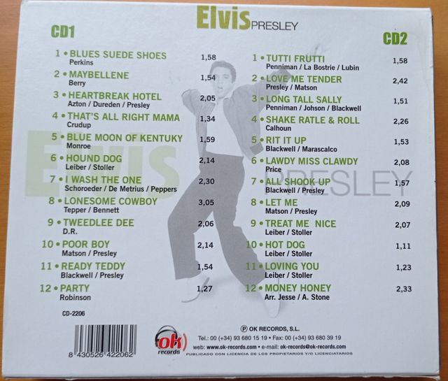 CD Doble Elvis Presley