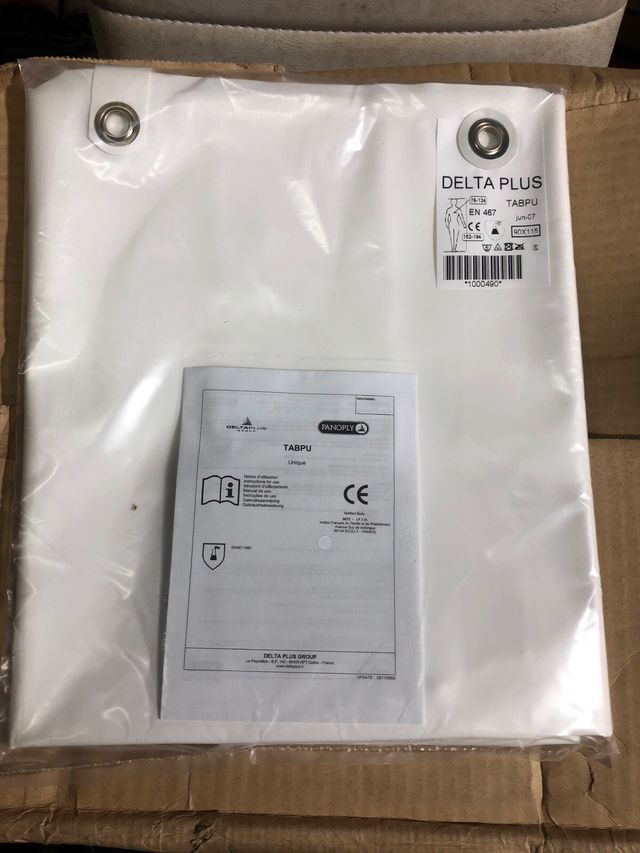 delantales de plastico