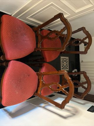 4 sedie antiche del 1800