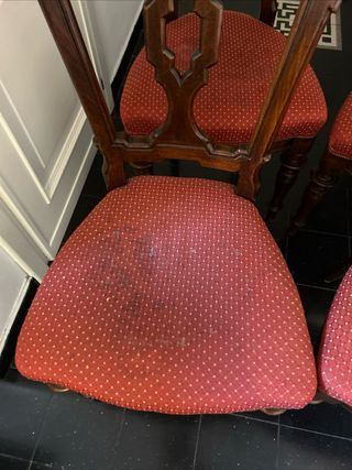 4 sedie antiche del 1800