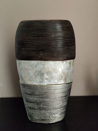 Jarrón  de cerámica, decoración