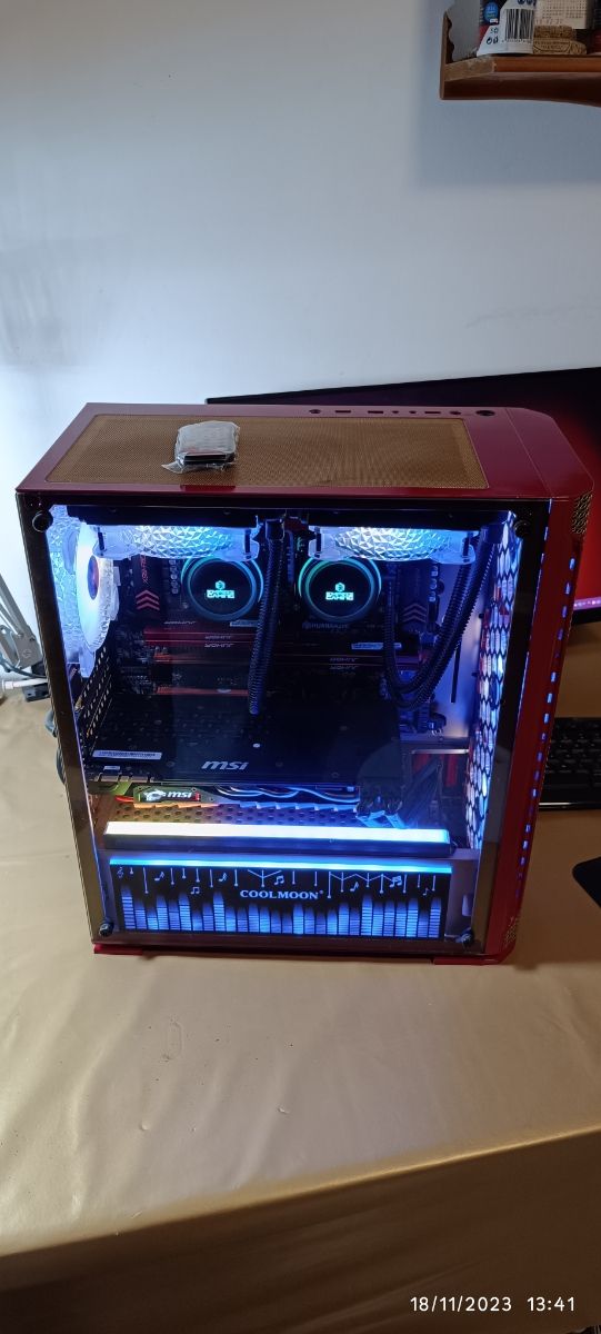 ORDENADOR GAMING DUAL XEON OCTACORE 64GB GTX1070