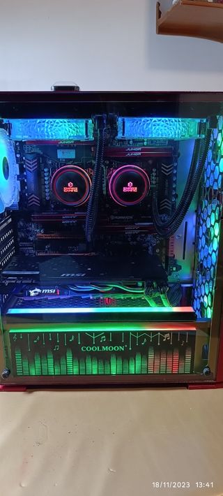 ORDENADOR GAMING DUAL XEON OCTACORE 64GB GTX1070