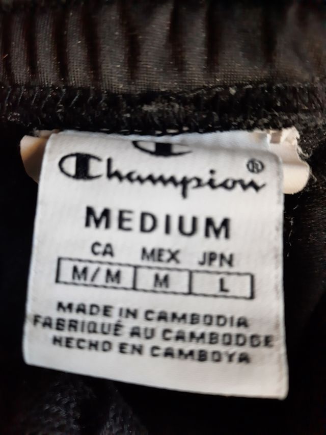 Pantaloni champion da ginnastica neri donna