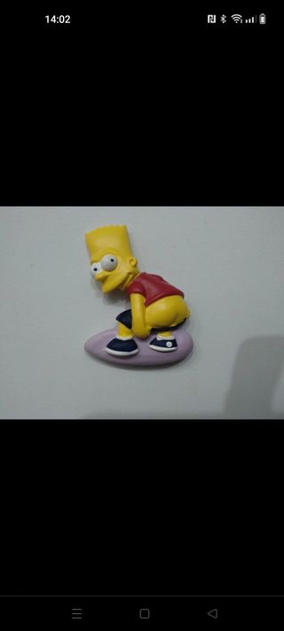 Imán nevera Bart Simpson